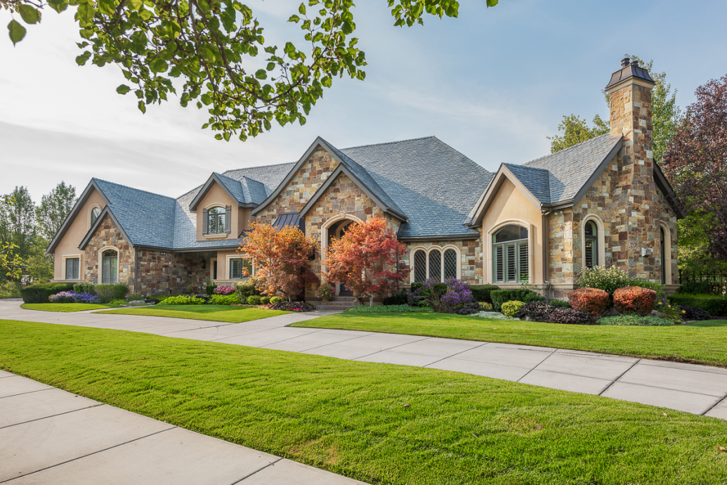 Exterior of Updated Old World Style Home