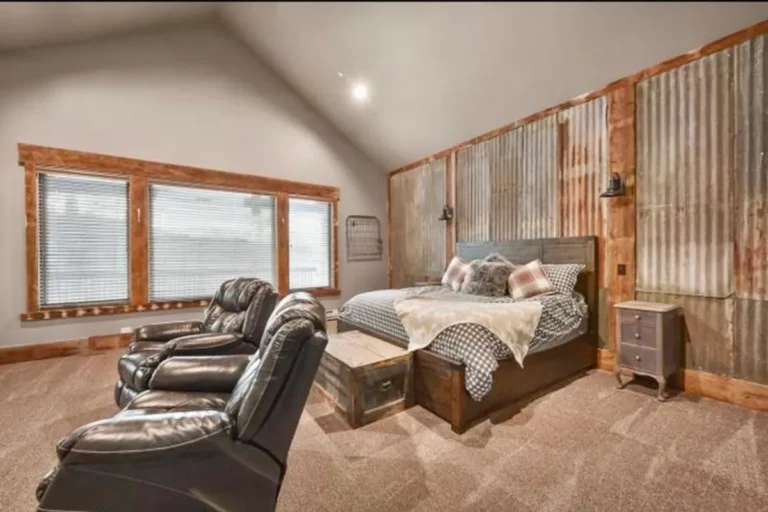 Rustic Industrial Cabin interior design — Lisa Marie Design Co. — image 18