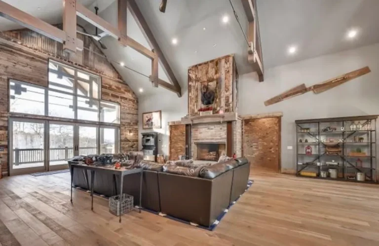 Rustic Industrial Cabin interior design — Lisa Marie Design Co. — image 25