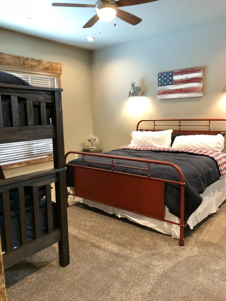 Rustic Industrial Cabin interior design — Lisa Marie Design Co. — image 3