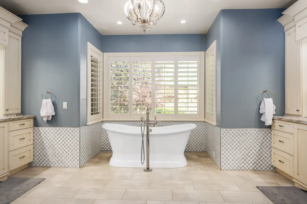Old world and Mediterranean interior design renovation by Lisa Marie Design Co.